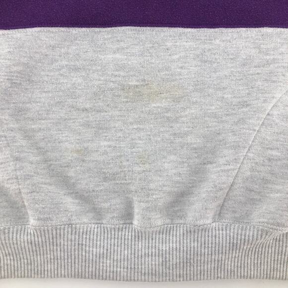 90s color block mock neck sweatshirt 1990s vintage - Picture 6 of 6